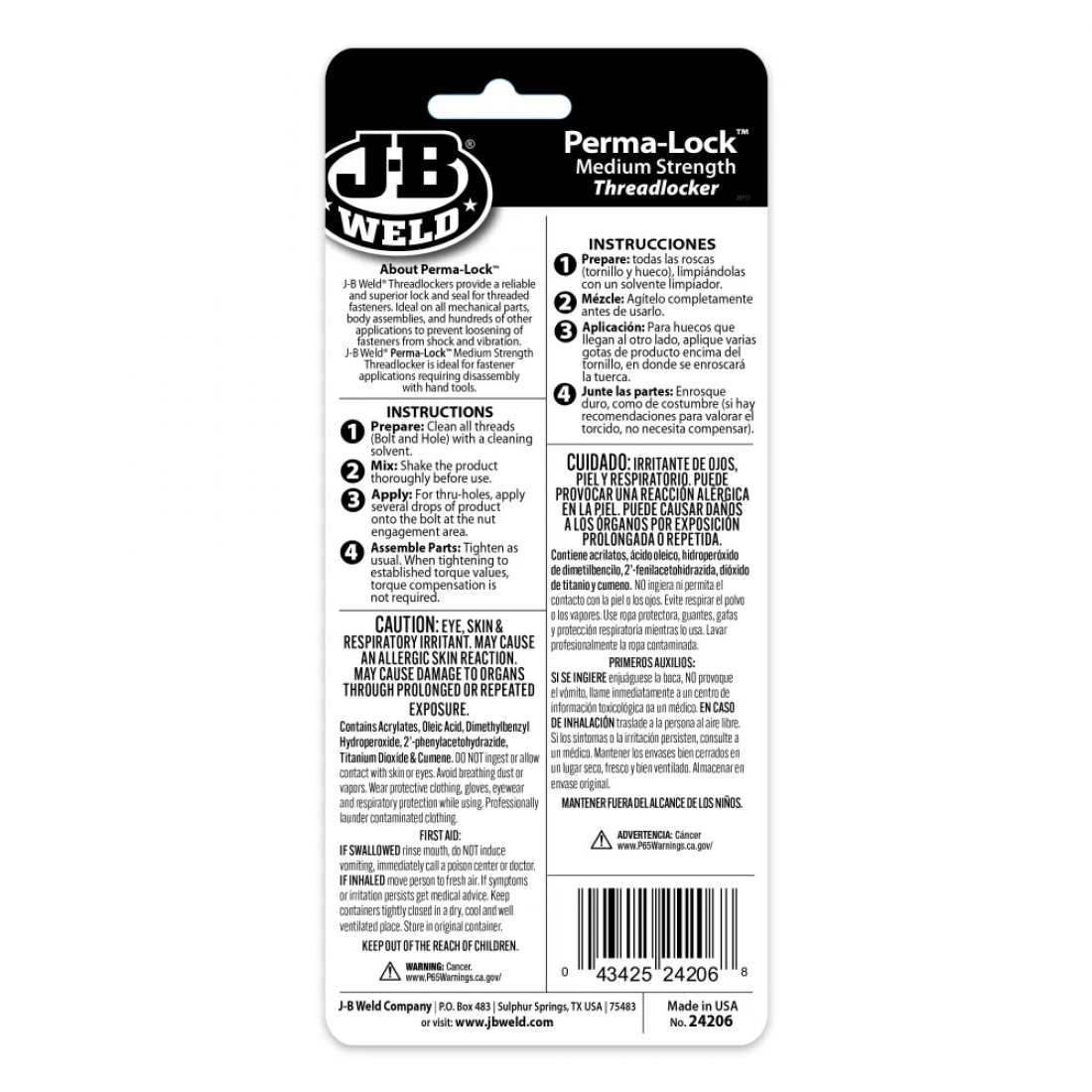 Εποξική Κόλλα Δύο Συστατικών J-B WELD PLASTICBONDER™ SYRINGE - 25 ML Μαύρη - Image 2