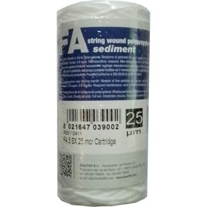 Atlas Filtri Ανταλλακτικό Φίλτρο Νερού Κεντρικής Παροχής από Πολυπροπυλένιο 5" FA 5 SX 25 μm